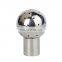 Sanitary High polished Fix male Female Threaded Cleaning spray Ball for Tank