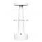 Aluminium home decorative dumbbell shape table lamp adjustable brightness reading led desk lamp