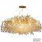Scandinavian Luxury Crystal Light Living Room Bedroom Chandelier Light