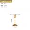 Electroplate Gold Classic Romantic Wedding Customize Taper Candle Holder Set In The Table Ceterpiece