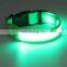 2021 Custom High Quality Eco Friendly Luxury Designer Nylon Adjustable Personalized Led Pets Collars
