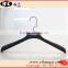 Black Plastic Hanger Rubber Coated Hanger for Clothes Supplier's Choice