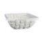 New Factory Hand made kitchen items for the home dish drainage folding drain washing ceramic basket with drainer