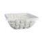 New Factory Hand made kitchen items for the home dish drainage folding drain washing ceramic basket with drainer