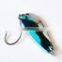 2.8cm/3g Rotating Metal Spinner Spoon Fishing Lure Hard Baits For Trout Pike Pesca Peche Treble Hook Tackle