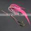 Factory Low Price fishing accessories tackle silicone fishing lure skirts silicone tie rubber skirt tails