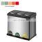 Household 16L 24L kitchen recycle bin indoor outdoor food waste recycling trash bin waste can