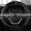 Autoaby Car Steering Wheel Cover D Shape For VW GOLF 7 POLO JATTA Passat Tiguan For Nissan Qashqai J11 X-trail T32 2015- 2018