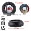 AOSU Black Aluminum 6 hole steering wheel base connection adapter Quick Release Hub Boss Kit For Mitsubishi