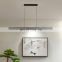 Rectangle Pendant Lighting Bedroom Living Room Office Chandelier Light 110V 220V LED Modern Ceiling Lamp