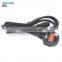 Good quality best price pvc jacket ac three pin plug power cable uk power cord supply with plug 3 pin