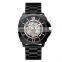High Quality Gold Stainless Steel Case Back Watches New Launched Genuine Leather Mens Watches Brand Your Own Luxury