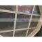2022 design  PVC around fixed decorate windows/new design UPVC window  with grill design octagonal window