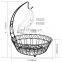 Factory Supplies Metal Wire Hanging Hook Fruit Banana Storage Basket With Holder