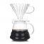 Glass Tea Pitcher With Stainless Steel Infuser Carafe Glass Coffee Pot Cold Brew Coffee Maker