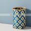 New Arrival Colorful Woven Bamboo Storage Basket Set Planter Pot Holder Wholesale Cheapest In Bulk