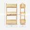 Natural 3 Tiers Bamboo Storage Fruit Basket Cheapest BEst Price Wholesale Handwoven Made in Vietnam