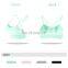 Ribber Camisole Women Yoga Fitness Workout Sports Bra Custom Print High Impact Strappy Bras Top