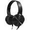 Common Computer Headphone Game Headsets Portable on Ear Headset Adjustable Gaming Wired Headphones