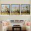 heavy texure Decoration canvas artwork picture Flower framed Painting