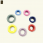 Metal Painted Eyelet and Grommet Supplier Customed Eyelet for Clothes