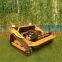remote slope mower, China radio control lawn mower price, remote control steep slope mower for sale