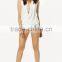 Ladies Designer Tops 2015 Halter Plain White Low Scoop Tops