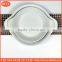 two size porcelain candy shape restaurant heating plate,hotel used ceramic baking plate, cheese baking plate