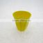 newest style 3.5" melamine yellow round shape water tumbler