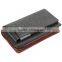 Big size design your own wallet genuine leather phone card hand wallet