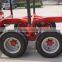 timber trailer with crane kit and seat