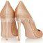 Women Nude High Heel Spring Shoes Woman Fashionable Sexy Stiletto Pumps High heel Shoes Wedges