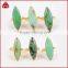 Fashion marquise natural chrysoprase ring