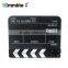 Commlite Acrylic Clapboard Dry Erase Director Film Movie Clapper Board Slate 9.85 x 11.8" swith White Sticks