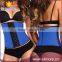Latex waist trainer belt with 9pcs skeletons