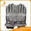 2016 men's gloves made by black and white fabric and spandex velvet gloves