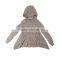 Downy lined girls hood coats designs dress/female apparel manufacturers