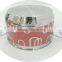 Decal finished exterior mirror polished interior cookware stainless steel stock pot