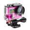 Dual Screen HD 1080p 4K 30fps Helmet Sport Action Video Camera DV with WIFI Remote Bracelet