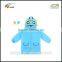 2016 Summer waterproof durable animal kids raincoat