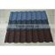 factory supply kinds colorful stone coated steel metal roofing tile red blue roofing shingles to Africa