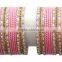 Indian Traditional Beautiful Arrangement Bangle Set For Girls & Women