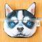 Promotion 3D printing dog face coin purse change purse                        
                                                Quality Choice