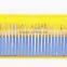  supplier Diamond coated burrs Set Diamond Grinding Needle For Rotary Tool