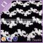 New item 100% polyester knitting wool wave pattern fabric for dress