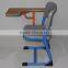 school folding student Chair with writing Pad