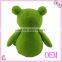 High quality stuffed plush green frog toy