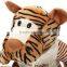 High quality custom sitting plush toys tiger