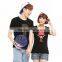 Fashion design printed love couple t shirts for women and men