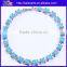 Custom 925 Sterling Silver Blue Fire Opal Girls Fancy Bracelets
